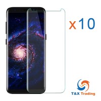      Samsung Galaxy S8 / S9 BOX (10Pcs) UV Tempered Glass Screen Protector